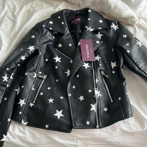 VIGOSS STAR LEATHER JACKET